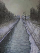 Seven Views of Monastyrka River. First Snow